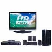 Panasonic TH37PX70 37" HD Ready Digital Plasma TV, Dvd Home Cinema System, Stand