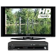 Panasonic Viera TH50PZ70B Plasma HD Ready Digital TV, 50 inch and Vcr/Dvd Recorder/Digital Receiver